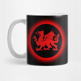 Red Welsh Dragon Mug